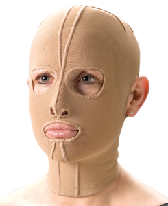 custom compression garment masks chin straps