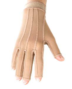 custom compression garment glove